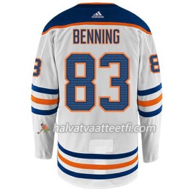 Miesten NHL Edmonton Oilers Pelipaita MATT BENNING 83 Adidas Valkoinen Authentic